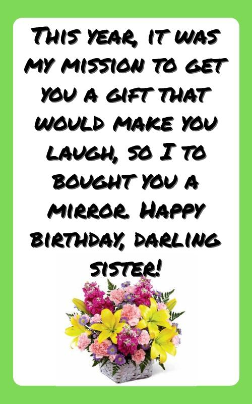 quotes for birthday wishes for sister